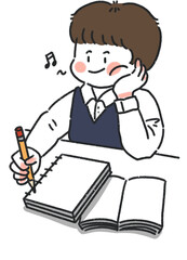 공부하는학생