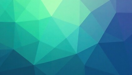 Fototapeta premium Subtle geometric pattern in calming blues and greens, illustration, sophisticated, print