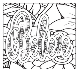 Motivational Quotes Coloring Pages For KDP