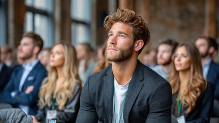 Attendee at Conference