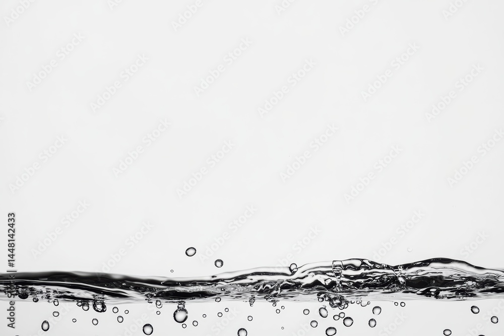 Poster liquid spills create dynamic patterns against a monochromatic background