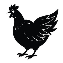 Chicken Silhouette Hen Adobe Illustrator Artwork