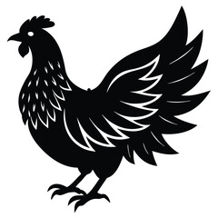 Chicken Silhouette Hen Adobe Illustrator Artwork