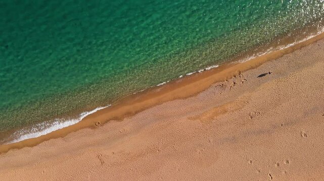 Precious aerial views of Tossa de Mar, Girona