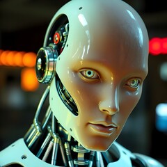 humanoid robot head