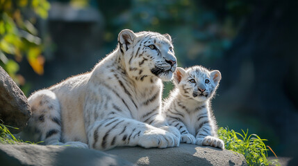 Naklejka premium American Zoo Day 