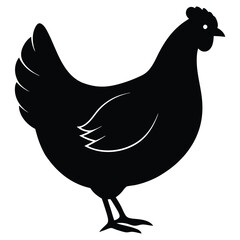 Chicken Silhouette Hen Adobe Illustrator Artwork