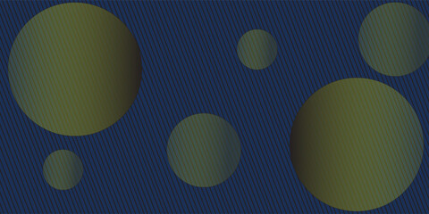 Navy blue abstract background with halftone wavy smooth pattern. Small spot light box. Curve line, cosmic galaxy space. Festive BG for social media, birthday party invitation