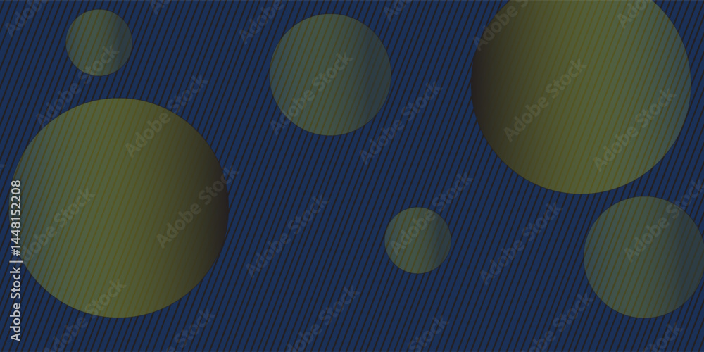 Poster navy blue abstract background with halftone wavy smooth pattern. small spot light box. curve line, c