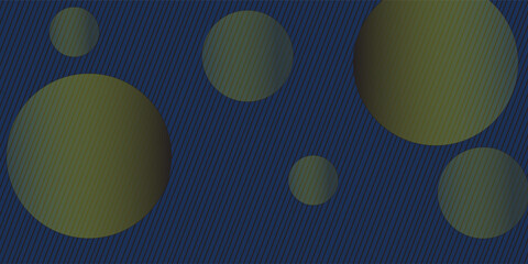 Navy blue abstract background with halftone wavy smooth pattern. Small spot light box. Curve line, cosmic galaxy space. Festive BG for social media, birthday party invitation eps.10