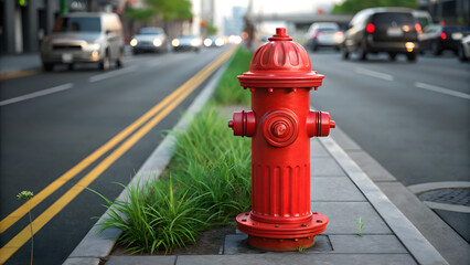 fire hydrant at road side