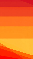 Obraz premium gradient geometric background with warm sunset colors and minimalistic shadows wallpaper