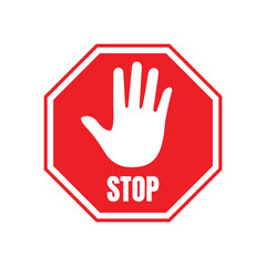 Stop Hand Sign