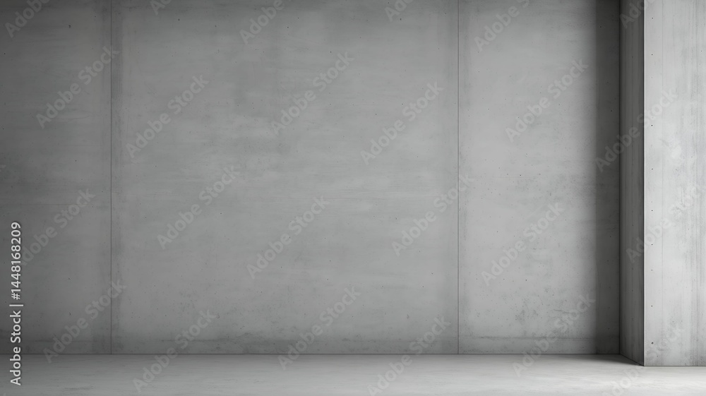 Poster minimal light gray concrete texture background with clean urban and architectural feel for modern de