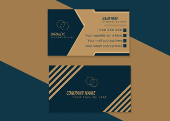 Business card design template, Clean professional business card template, visiting card, business card template.