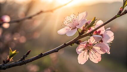 pink cherry blossoms