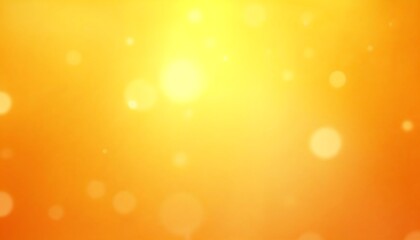 Blurred Orange Lights Background
