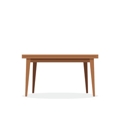 Illustration showcasing various wooden tables featuring potted plants and decorative elements in a modern style. Ideal for interior design, furniture catalogs, or home decor themes.

