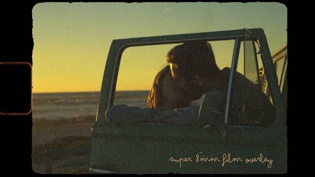 Super 8MM Film Overlay