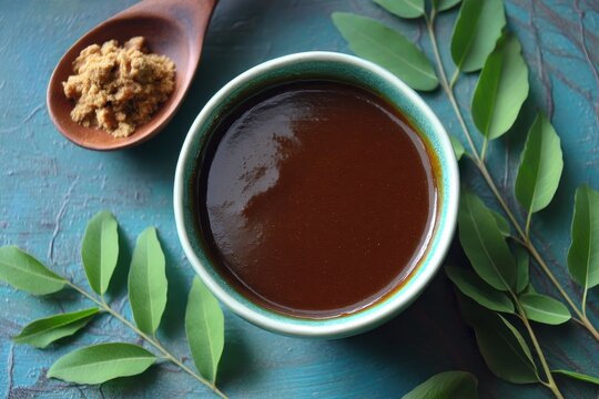 Tamarind sauce known as Imli Chutney is a tangy mixture of tamarind extract and jaggery