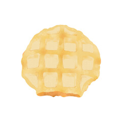 delicious tasty yummy golden-brown crumble Belgian waffle morning breakfast popular trending traditional fluffy airy crispy buttery bakery cafe menu sweet & savory treats comfort food png