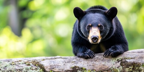 Naklejka premium photo of american black bear 