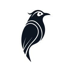 Modern Minimalist Bird Icon