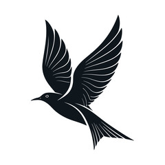 Modern Minimalist Bird Icon