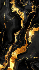 Obraz premium marble and gold abstract wallpaper 