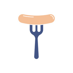 sausage icons  symbol vector elements for infographic web