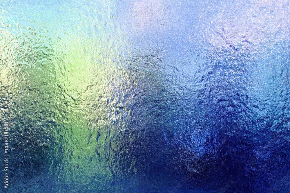 Poster colorful reflections in abstract water texture create a mesmerizing visual experience in quiet natur
