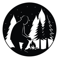 Man Workout  People Illustrator Artwork