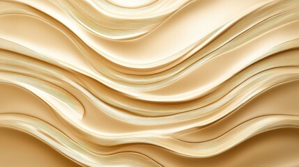 Obraz premium Soft Golden Sand Dune Background with Fine Rippling Texture