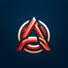 abstract vector logo