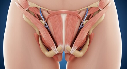 Anatomy of the pelvic floor muscles