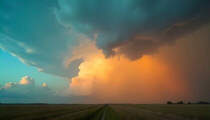 view of white and grey clouds on blue sunlight sky background