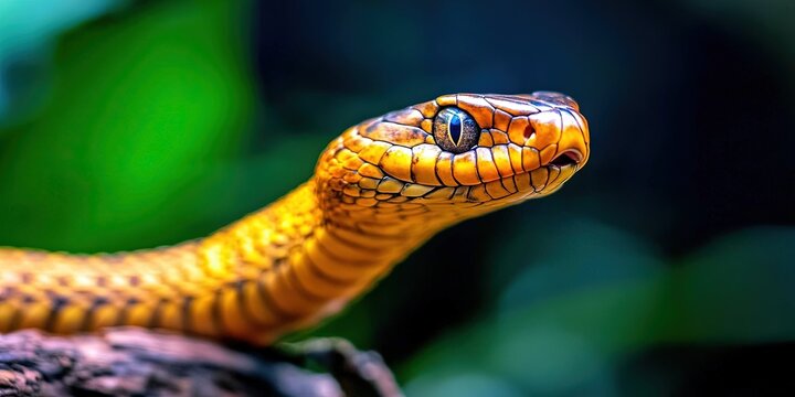 photo of keelback snake 