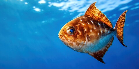 Fototapeta premium photo of ocean sunfish 