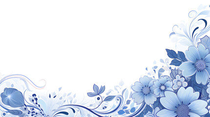 Obraz premium Blue Tones Full Framed Background for Graphic Design Projects