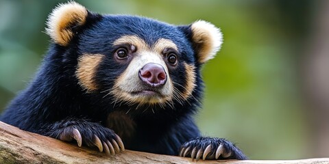 Obraz premium photo of spectacled bear -