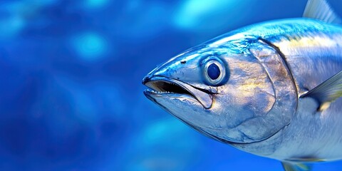 photo of tuna fish in nature