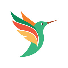 Minimal Hummingbird Head and Beak for Lightness and Agility