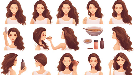 Professional Hair Care Steps Tutorial for Washing, Drying, and Treating Hair