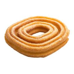 Fototapeta premium A close-up shot of a delicious, golden-brown churro, sprinkled with sugar