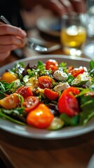 Fresh Vegetable Salad Delight