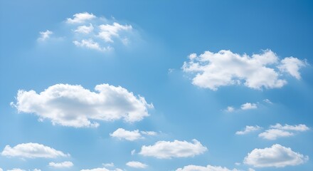 Obraz premium nube blanca con fondo de cielo azul