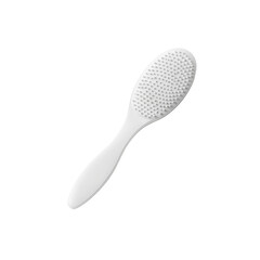 White Scalp Massager Brush for Hair Care and Relaxation