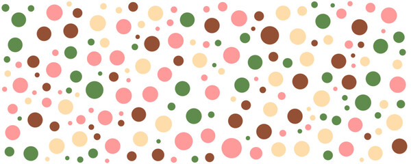 seamless dots pattern vector eps 10
