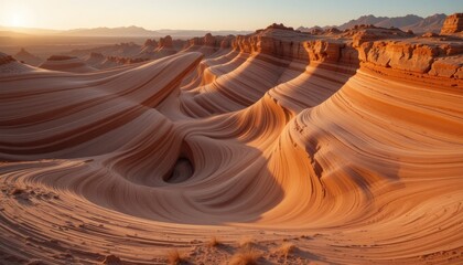 Sunrise over the Arizona Wave
