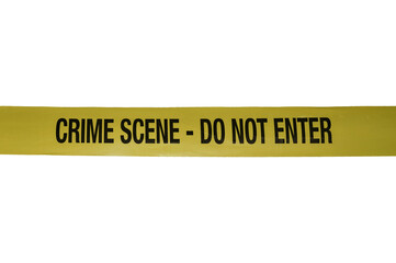  Yellow Crime Scene Do Not Cross Tape Isolated on Transparent Background 